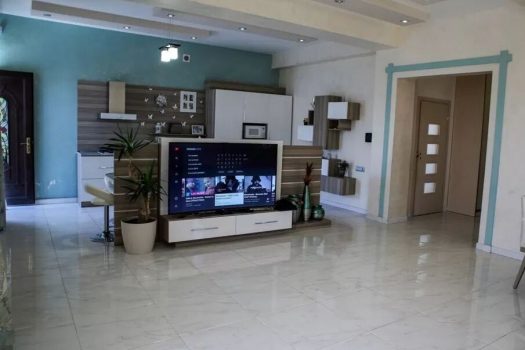 A unique house in a newly built district